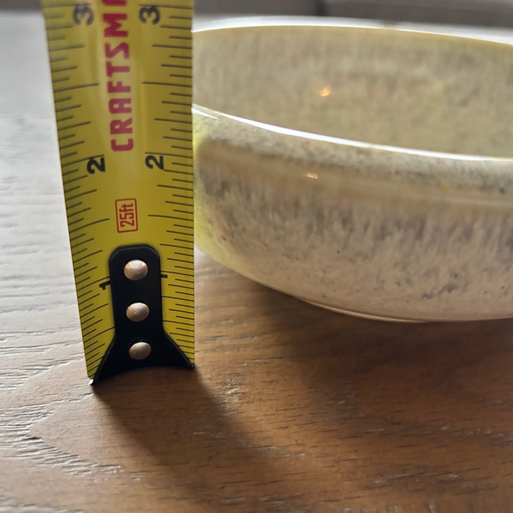 ANTHROPOLOGIE FAUX MARBLE TRINKET DISH BOWL HOME DECOR MINIMALIST MODERN - Picture 6 of 7